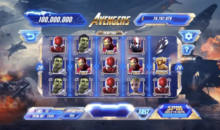 Chiến Lược Chơi Nổ Hũ Avengers JSTAR77 Hiệu Quả